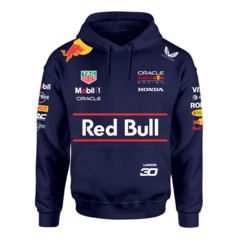 Buzo Oracle Red Bull F1 Lawson Azul marino - comprar online