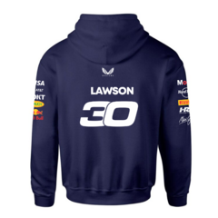 Buzo Oracle Red Bull F1 Lawson Azul marino en internet