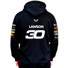 Campera Oracle Red Bull Racing 2025 F1 Lawson negro en internet