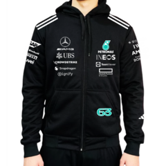 Campera Amg Mercedes F1 Team George Rusell negro - comprar online