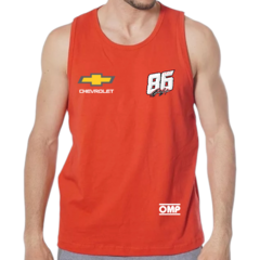 Musculosa Chevrolet TC Agustin Canapino 86 Rojo - comprar online