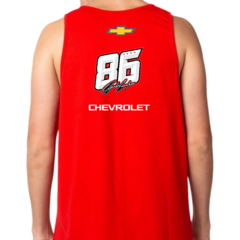 Musculosa Chevrolet TC Agustin Canapino 86 Rojo en internet