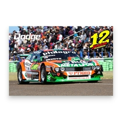 Poster Dodge Challenger TC Jonatan Castellano 2025 - comprar online