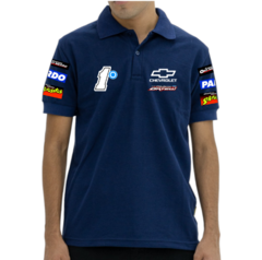 Chomba Historica Guillermo Ortelli Chevrolet TC Azul Marino - comprar online