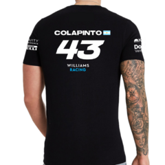 Remera Franco Colapinto 43 Black Edition Williams F1 - comprar online