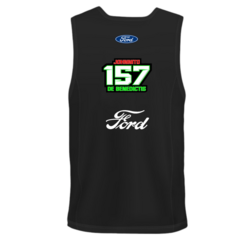 Musculosa Ford 157 De Benedictis TC negra en internet