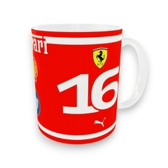 Taza Scuderia Ferrari 16 Charles Leclerc 2025 Formula 1 F1 - comprar online