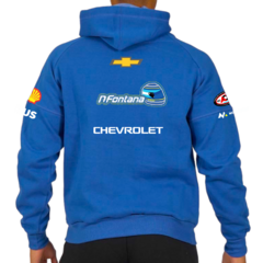 Campera Chevrolet Tc Norberto Fontana Azul Francia en internet