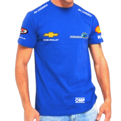 Remera Chevrolet Tc Norberto Fontana Azul Francia - comprar online