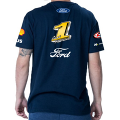 Remera Ford TC Guri Omar Martinez 1 azul marino en internet