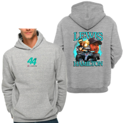 Buzo Lewis Hamilton 44 Mercedes F1 Gris