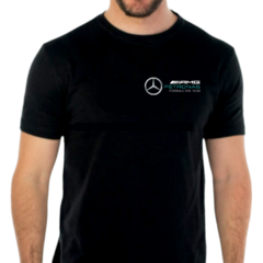 Remera Lewis Hamilton 44 Mercedes F1 Black en internet