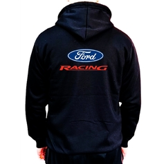 Campera Ford Racing Black en internet
