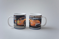 Taza Carlos Pairetti Trueno Naranja Chevrolet TC - TC GARAGE