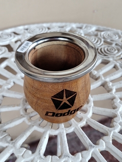 Mate Algarrobo y Acero Dodge TC con bombilla de Regalo - comprar online
