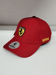 Gorra Scuderia Ferrari F1 Gabardina Red - TC GARAGE
