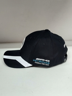 Gorra Mercedes F1 Hamilton Importada Premium F1 Black - TC GARAGE