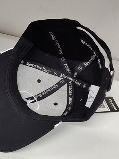 Imagen de Gorra Mercedes F1 Hamilton Importada Premium F1 Black