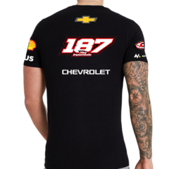 Remera Chevrolet Tc Nicolas Impiombato Negro en internet