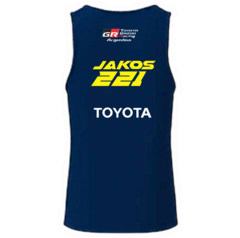 Musculosa Toyota Tc Andres Jakos Azul Marino en internet