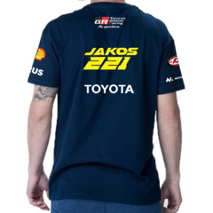 Remera Toyota Tc Andres Jakos Azul Marino en internet