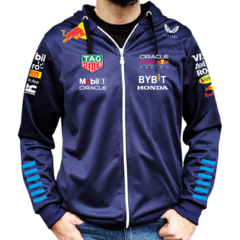 Campera Red Bull racing 2024 Verstappen Perez Blue Ketten con friza F1 en internet