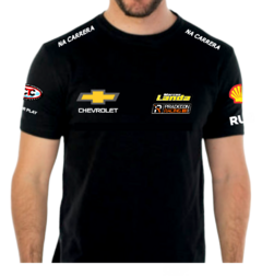 Remera Chevrolet Tc Marcos Landa Negro - comprar online