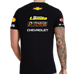 Remera Chevrolet Tc Marcos Landa Negro en internet