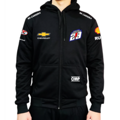 Campera Chevrolet Tc Gaston Mazzacane Negro - comprar online