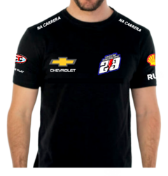 Remera Chevrolet Tc Gaston Mazzacane Negro - comprar online