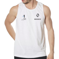 Musculosa Renault Fuego TC2000 Juan Maria Traverso blanca en internet