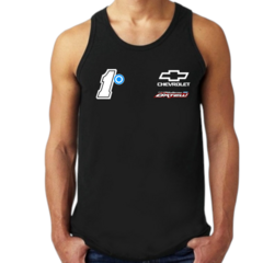 Musculosa Historica Chevrolet TC Guillermo Ortelli Negro - comprar online