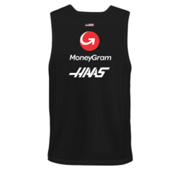 Musculosa Moneygram Haas F1 Team Toyota Gazoo Racing negro en internet