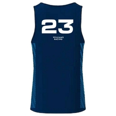 Musculosa Alex Albon Williams Racing F1 Azul Marino en internet