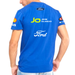 Remera Ford Jeremias Olmedo TC azul francia en internet