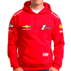 Buzo Guillermo Ortelli Chevrolet TC rojo - comprar online