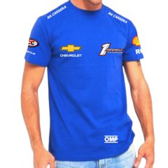 Remera Chevrolet TC Guillermo Ortelli Azul Francia - comprar online