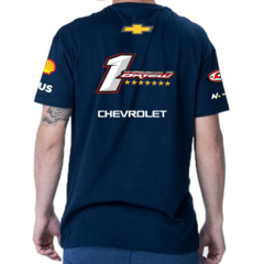 Remera Chevrolet TC Guillermo Ortelli Azul Marino en internet