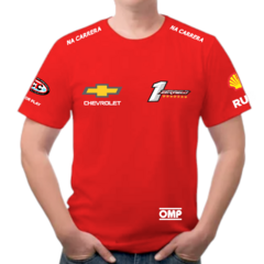 Remera Chevrolet TC Guillermo Ortelli Rojo - comprar online