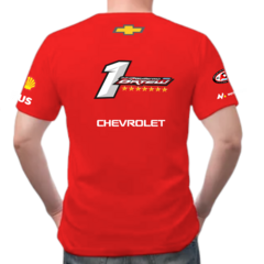 Remera Chevrolet TC Guillermo Ortelli Rojo en internet