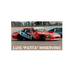 Poster Luis Patita Minervino 1997 TC Chevrolet La DIabla