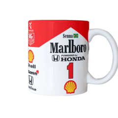 Taza Ayrton Senna McLaren Honda n 1 F1