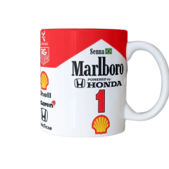 Taza Ayrton Senna McLaren Honda n 1 F1