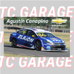 Poster Agustin Canapino Chevrolet Cruze TC2000 2021 - comprar online