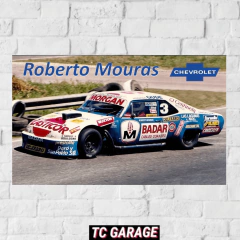 Poster Roberto Mouras Chevrolet TC n 3 1991 - comprar online