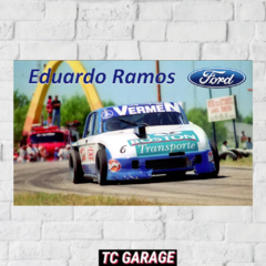 Poster Eduardo Lalo Ramos Ford TC 1997 - comprar online