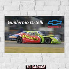 Poster Guillermo Ortelli Chevrolet TC 2002 - comprar online