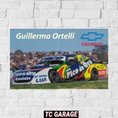 Poster Guillermo Ortelli Chevrolet TC 2001 - comprar online