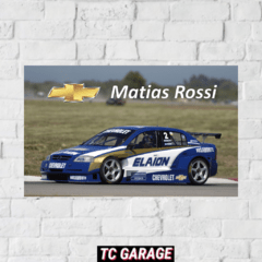 Poster Matias Rossi Chevrolet Astra TC2000 2005 - comprar online