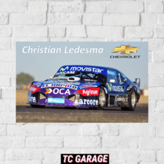 Poster Christian Ledesma Chevrolet TC 1 2008 - comprar online